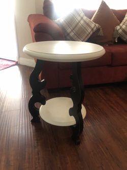 Beautiful wood side table