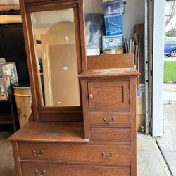 Antique Oak Dresser