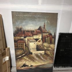 2 Identical Large Paintings