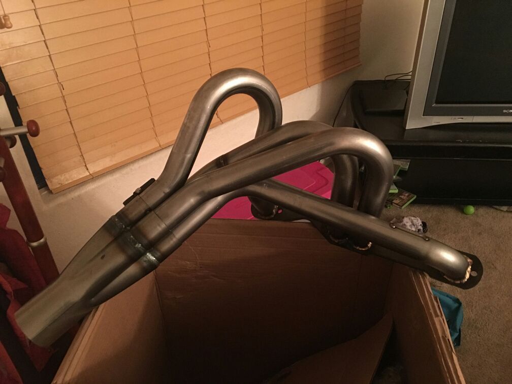 Sbc s10 fenderwell headers