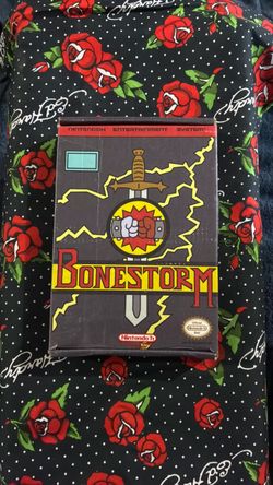 BONESTORM NES GAME - the Simpsons
