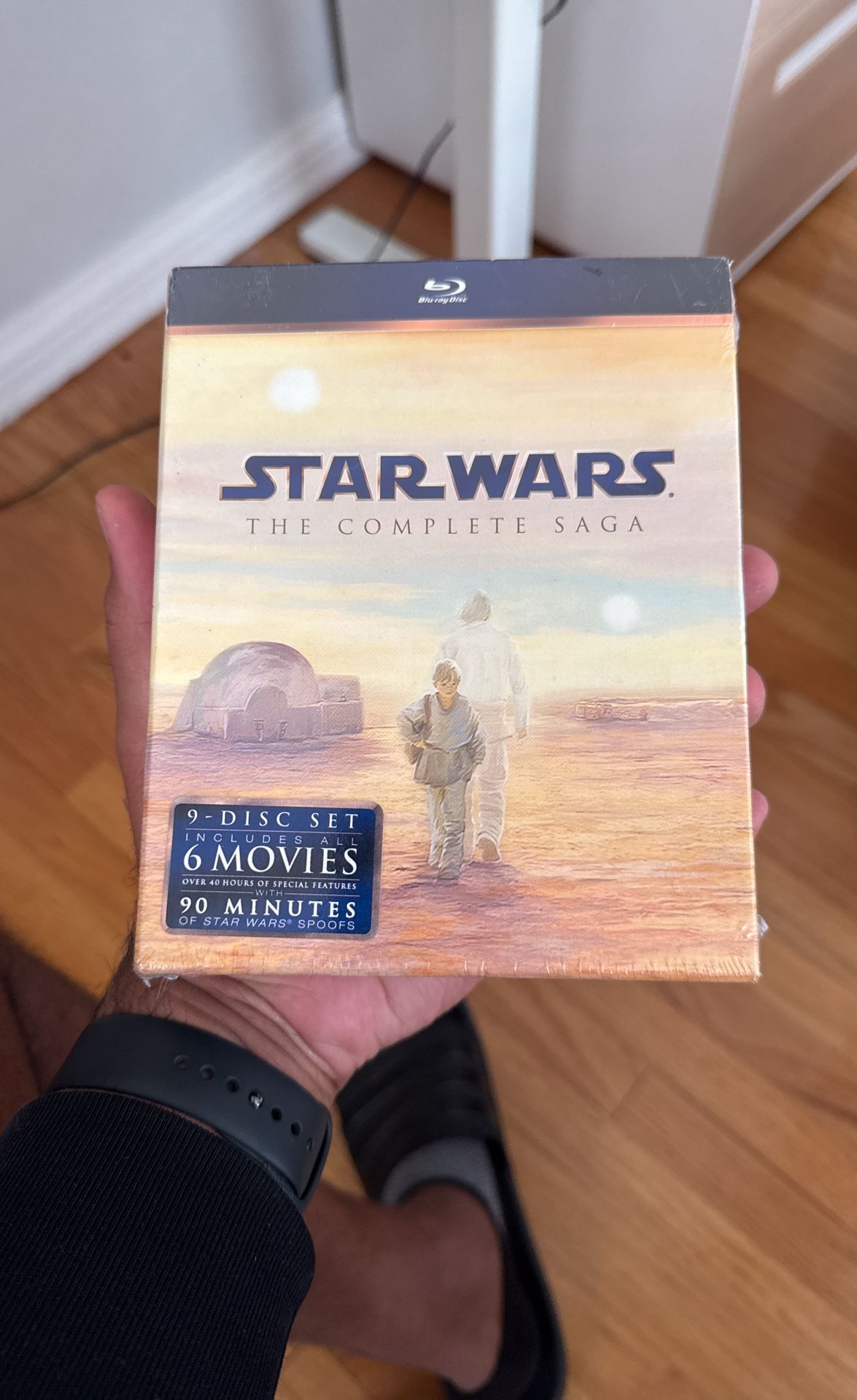 Star Wars: The Complete Saga (9-Disc Blu-ray Collection) – Brand New, Sealed