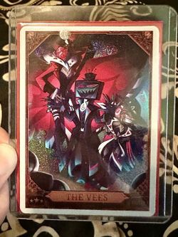 The Vees FOIL | RARE! 48/60 1ST EDITION Hazbin Hotel Season 2 Trading Card | Official Merch