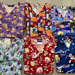 Scrub Tops 