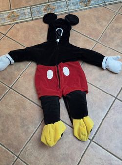 Mickey Mouse Costume - Toddler 18-24 Months - Disney Store - New