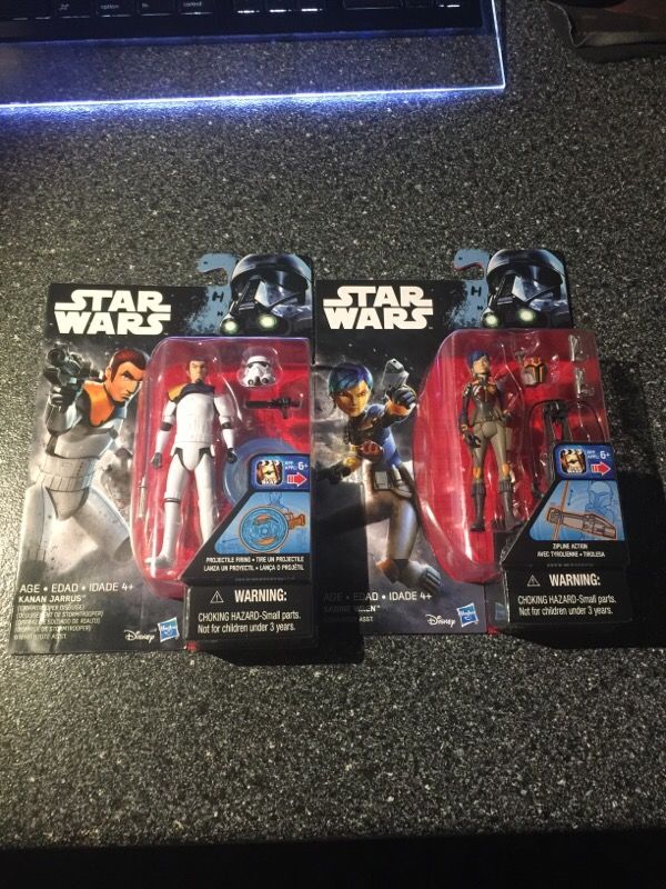 Star Wars Rebel action figure Collection