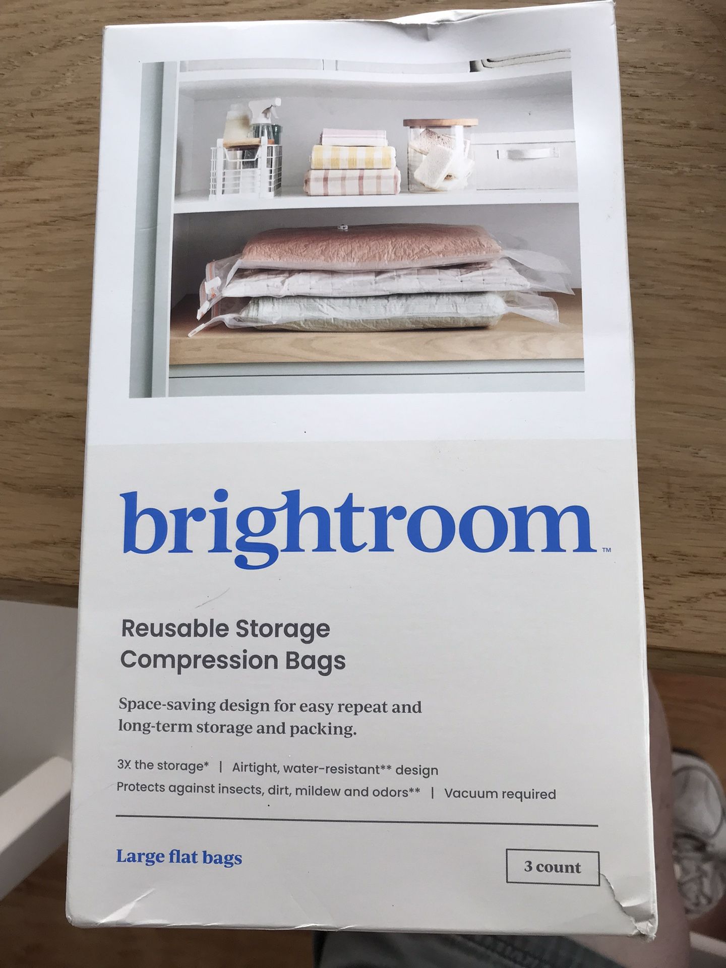 Bright Room Reusable Storage Compression Bags
