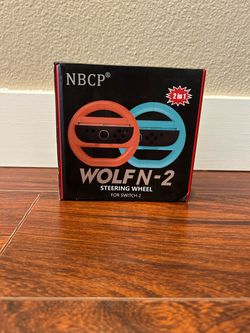 NBCP Wolf N-2 Steering Wheel for Switch 2