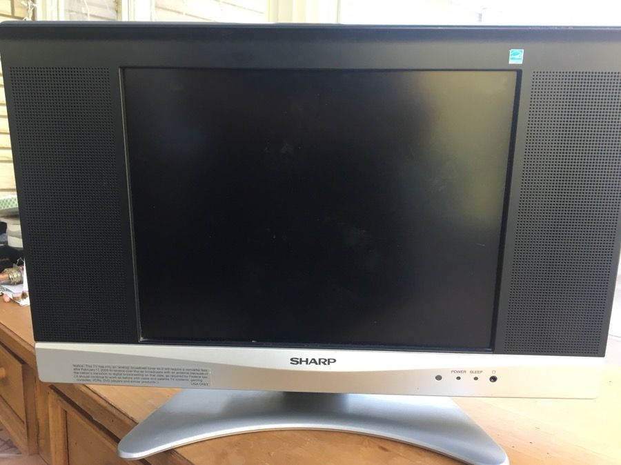 Sharp 13” tv.