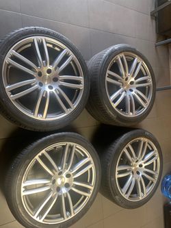 20” Maserati wheels & tires