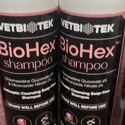 Medical Dog shampoo/treatments