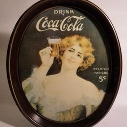 Vintage Coca Cola Tray 75th Anniversary