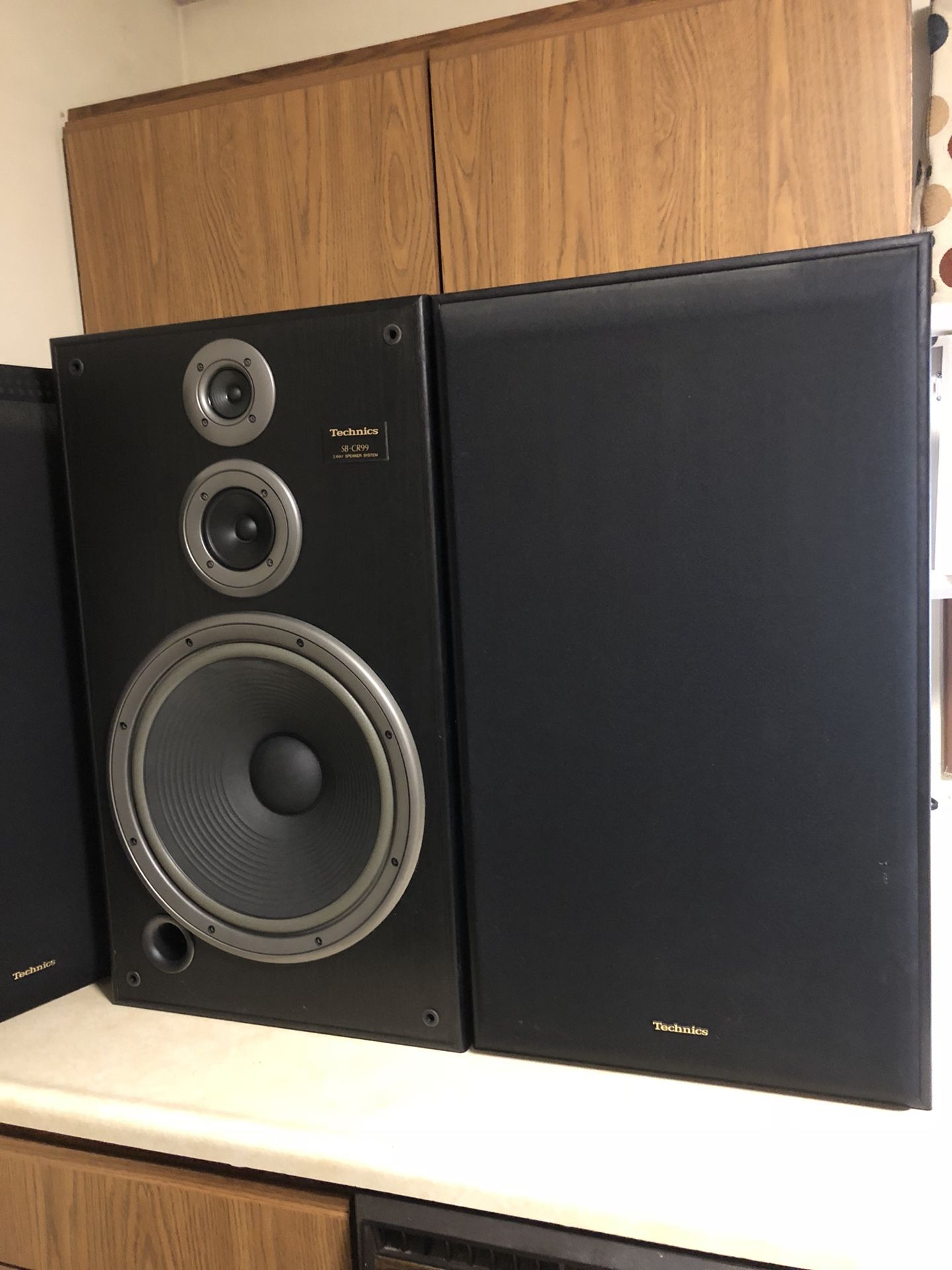 Technics SB-CR99 3way Speakers (set of 2)