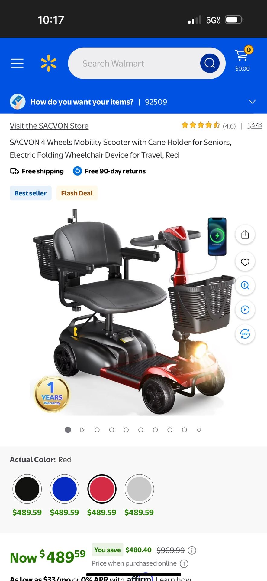 Electric Wheelchair