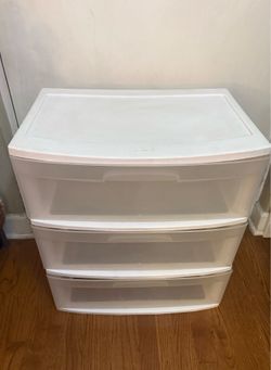White storage organizer