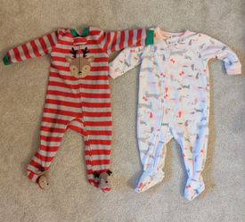 6-9month old Reindeer Onesies