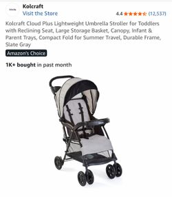 Kolcraft Cloud Plus Lightweight Umbrella Stroller
