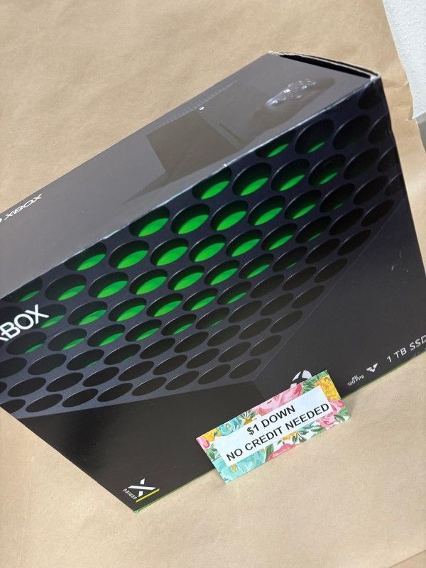Xbox Series X Gaming Console New - Only $1 Today Pay The Rest Later!