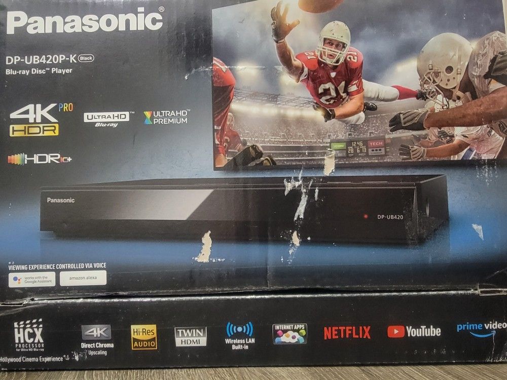 Panasonic UB420 4K Player $130 OBO Open For Car Audio or Fishing Trades