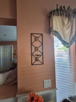 Metal Wall Candle Holder Sconce Decor