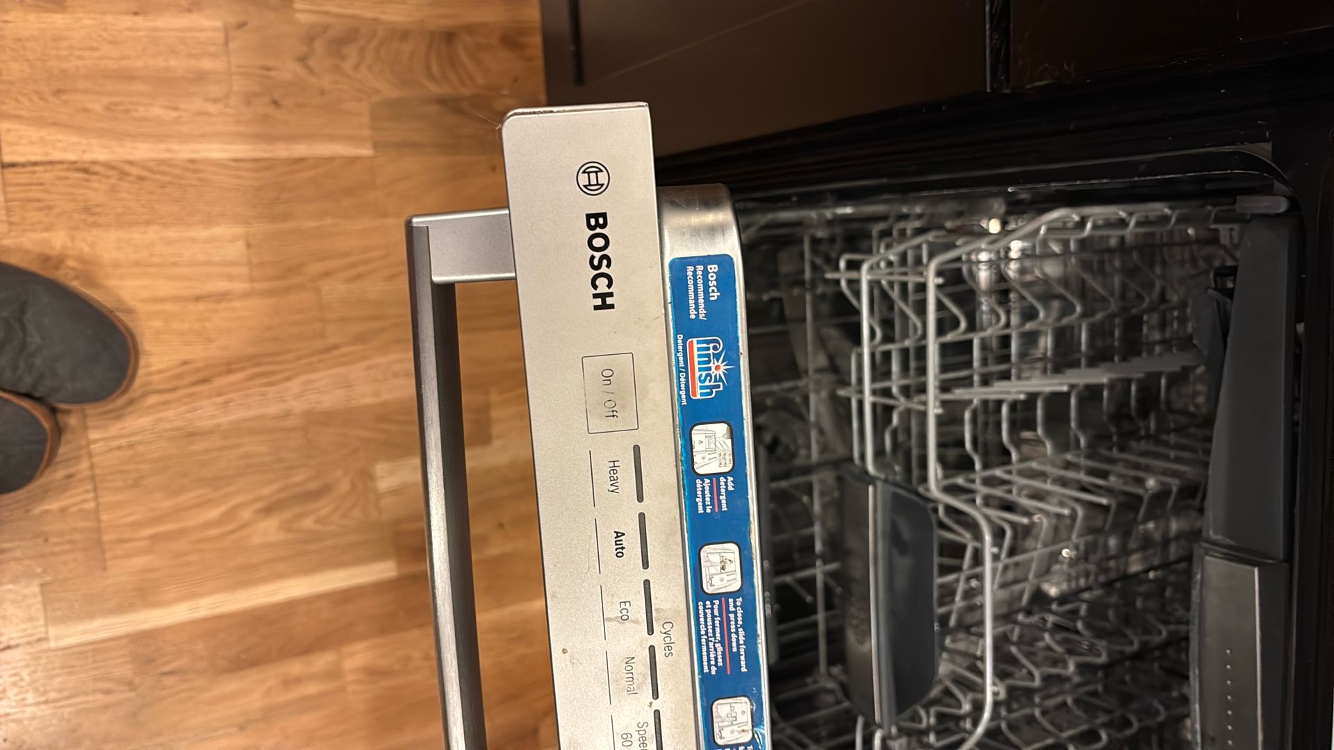 800 Series 24 in. Stainless Steel Top Control Tall Tub Pocket Handle Dishwasher with Stainless Steel Tub, 42 dBA
