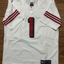 49ers White Pearsall Jersey