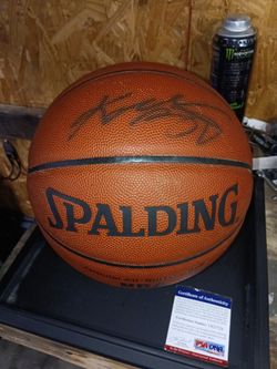Spalding NBA Basketball with PSA/DNA Authenticated Autograph