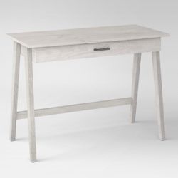 Weathered White Gray Desk 