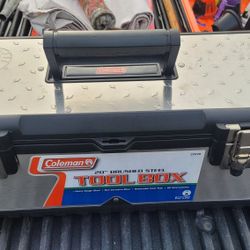  Coleman 20inch Brushed Steel Toolbox