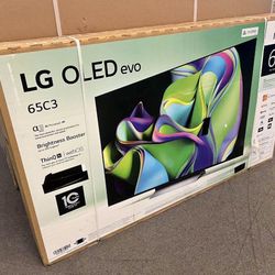 65” Lg Oled C3 Smart 4K TV 120Hz LED 