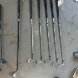 Assorted Golf Clubs