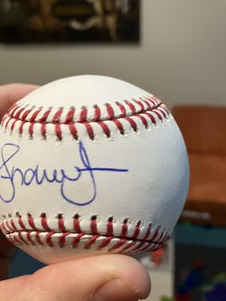 Andruw Jones JSA signed Baseball