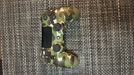 PS4 Army Camo Controller 