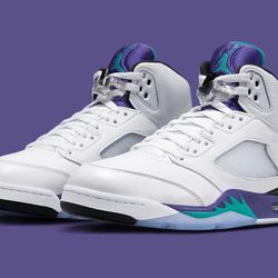 Size 10.5 – Jordan 5 “Grape” – DS - Pick Up Today