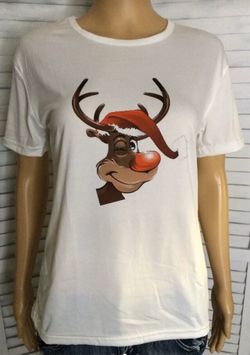 Rudolph Christmas Shirt, Large
