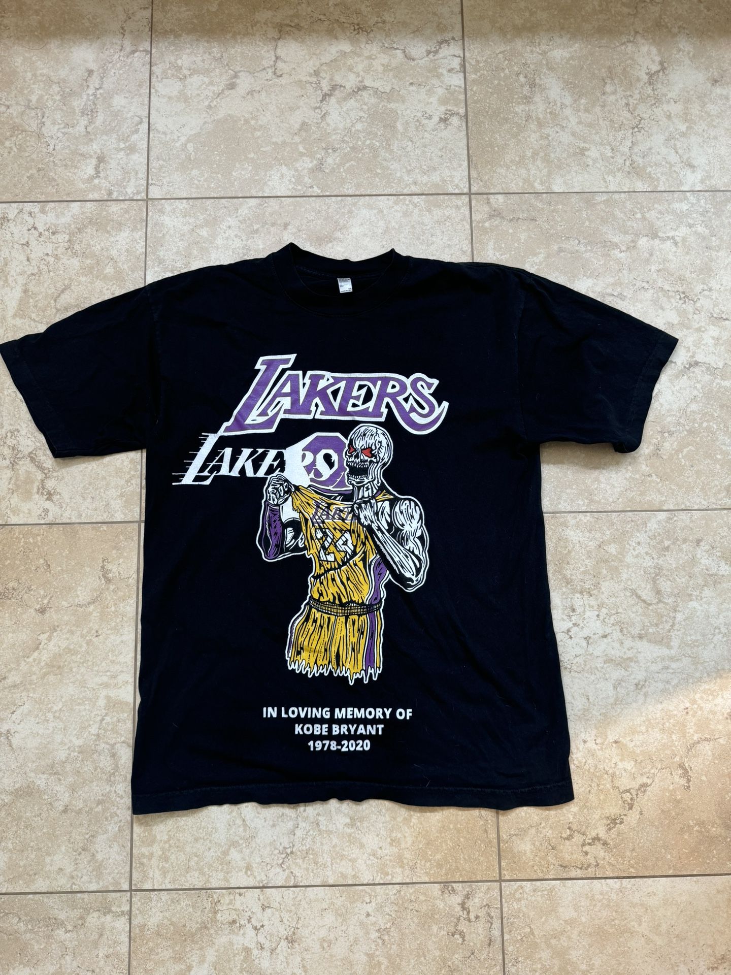 SzL Warren Lotus Kobe black Mamba Bryant Shirt
