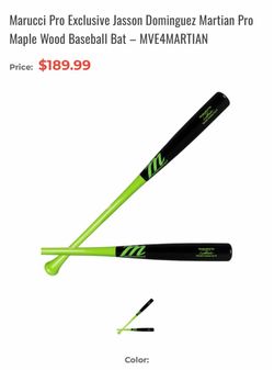 Marucci MVE4MARTIAN Pro Maple Wood Baseball Bat