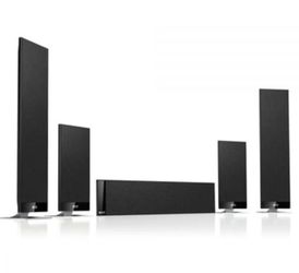 KEF T205 5.0 Home Theater Speakers - OPEN BOX! T301 / T101 Ultra-Thin