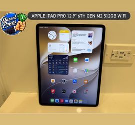 Apple iPad Pro 12.9” 6th Gen M2 512GB WiFi