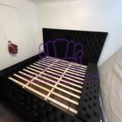 "Paris Platform Bed With Storage Available In Black/Blue/Grey/Pink Brand New In Box 📦
"
