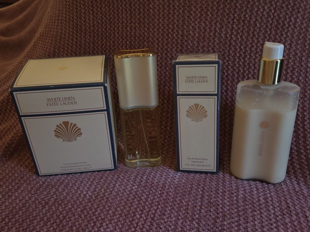 Estee Lauder White Linen Lot Of Perfume Items