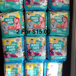 Pampers Easy Ups Training Underwear 2 For 15.00
