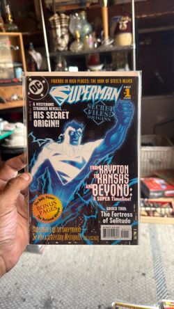 DC first issue SUPERMAN comic