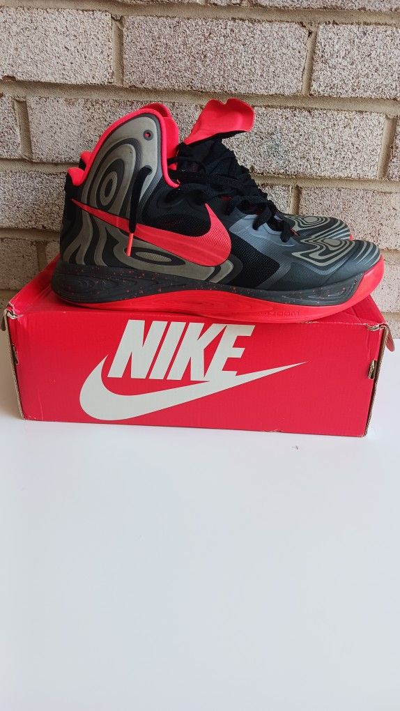 Nike Hyperfuse Supreme Grey Orange