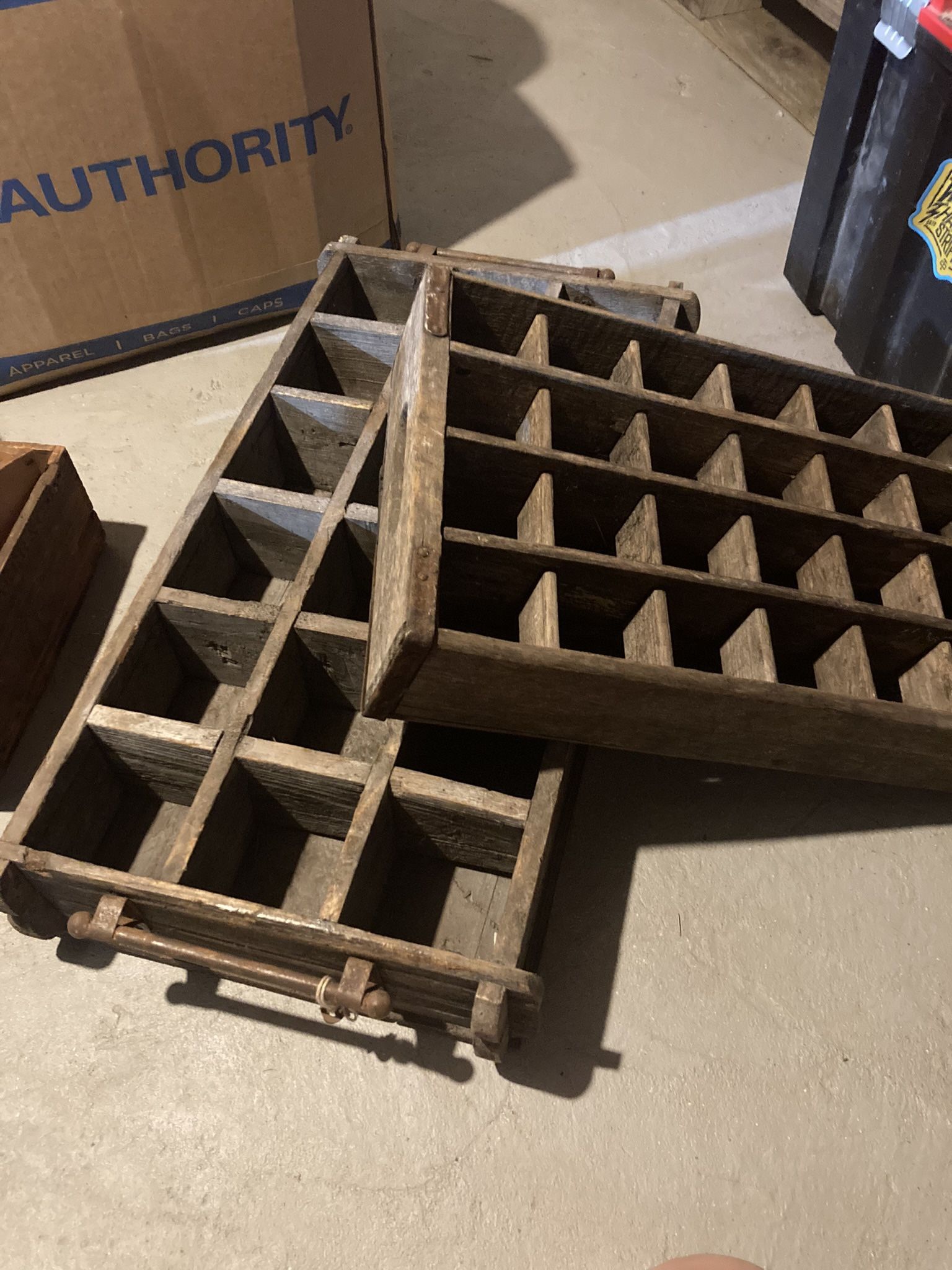 Antique Bottle Holders