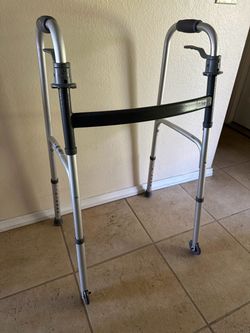 2 Wheel Foldable Walker