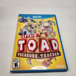 Captain Toad: Treasure Tracker, Nintendo Wii U, COMPLETE TESTED Video Game