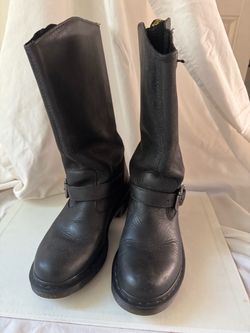 Dr Marton boots, thick real leather