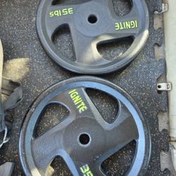 35lbs.  Grip  Weights