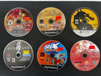 PlayStation Video Games -Price in the picture-